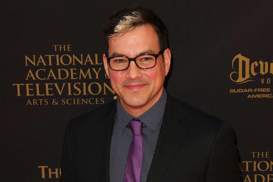 <p>Leon Bennett/WireImage</p> Tyler Christopher is pictured attending the 2016 Daytime Emmy Awards - Arrivals at Westin Bonaventure Hotel on May 1, 2016 in Los Angeles, California.  