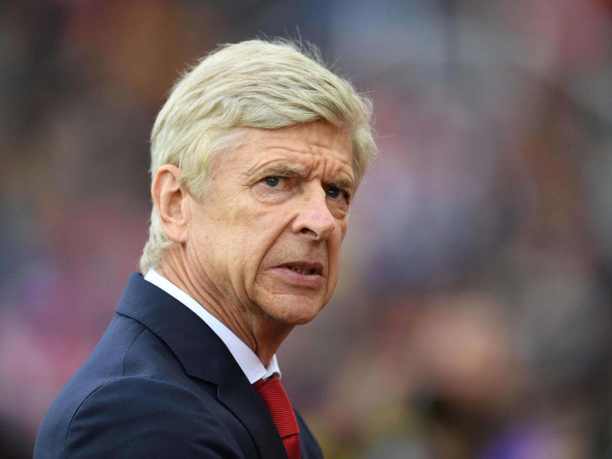 Arsene Wenger saw his side succumb to their first defeat of the new season: Getty