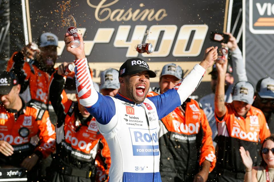 Bubba Wallace brings momentum to Bristol after last week's win at Kansas.