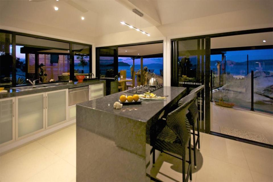 Chef's kitchen with sweeping views. Image: Christies