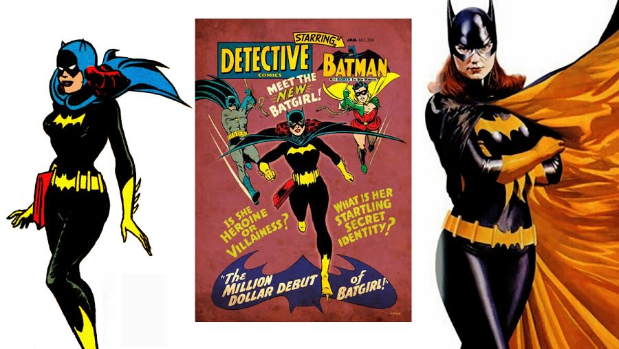 The original 1967 Batgirl costume, designed by Carmine Infantino. 