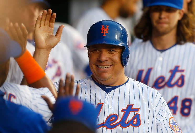 Bartolo Colon is already getting ready for 2017. (Getty Images/Jim McIsaac)