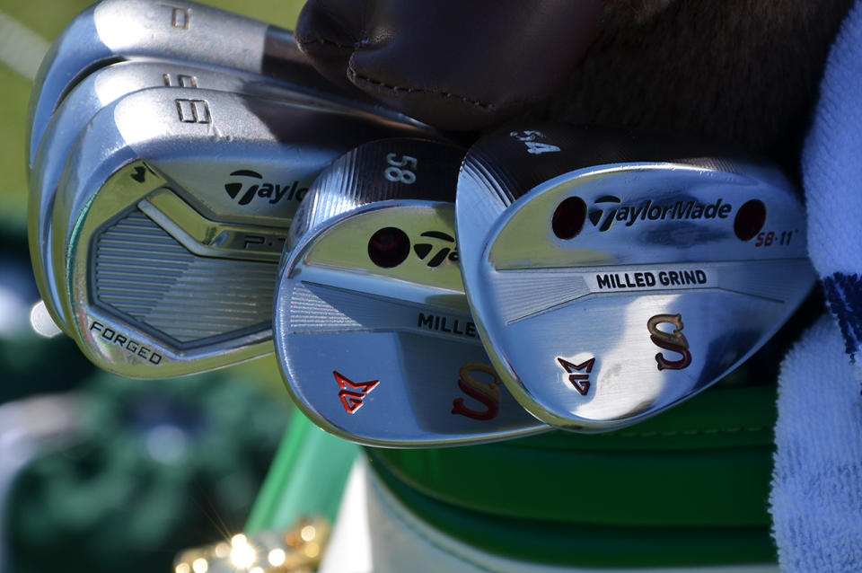 Sergio Garcia's TaylorMade Milled Grind wedges