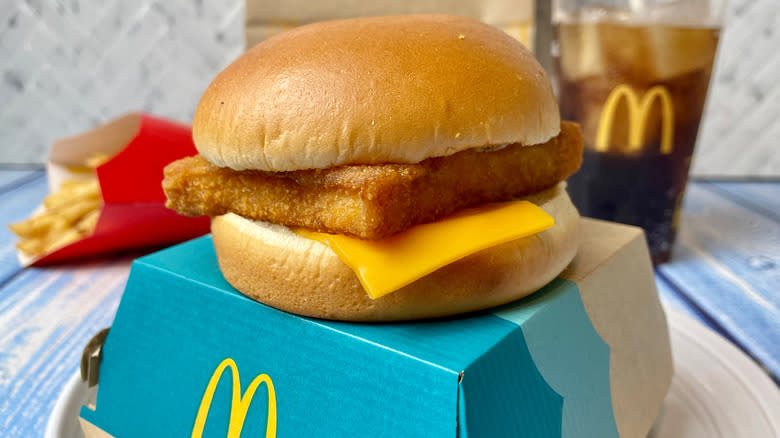 McDonald's Filet-O-Fish sandwich