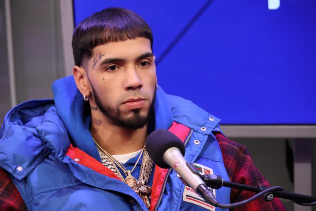 <p>Cindy Ord/Getty Images for SiriusXM</p> Anuel AA