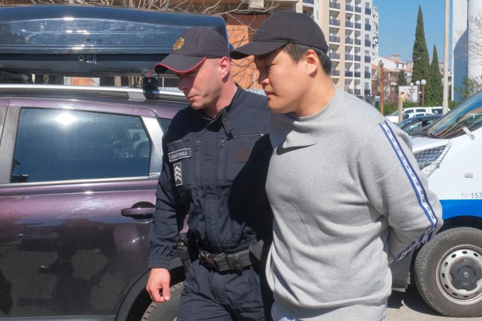 Kwon was arrested in Montenegro in 2023. He is awaiting extradition to his native South Korea. AP