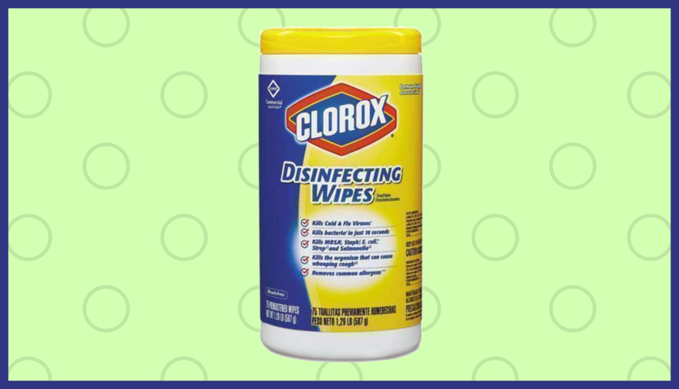 Clorox disinfecting wipes are back in stock! (Photo: Amazon)