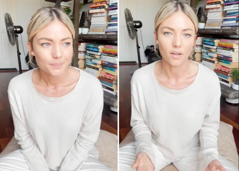 Sam Frost Instagram vaccine video