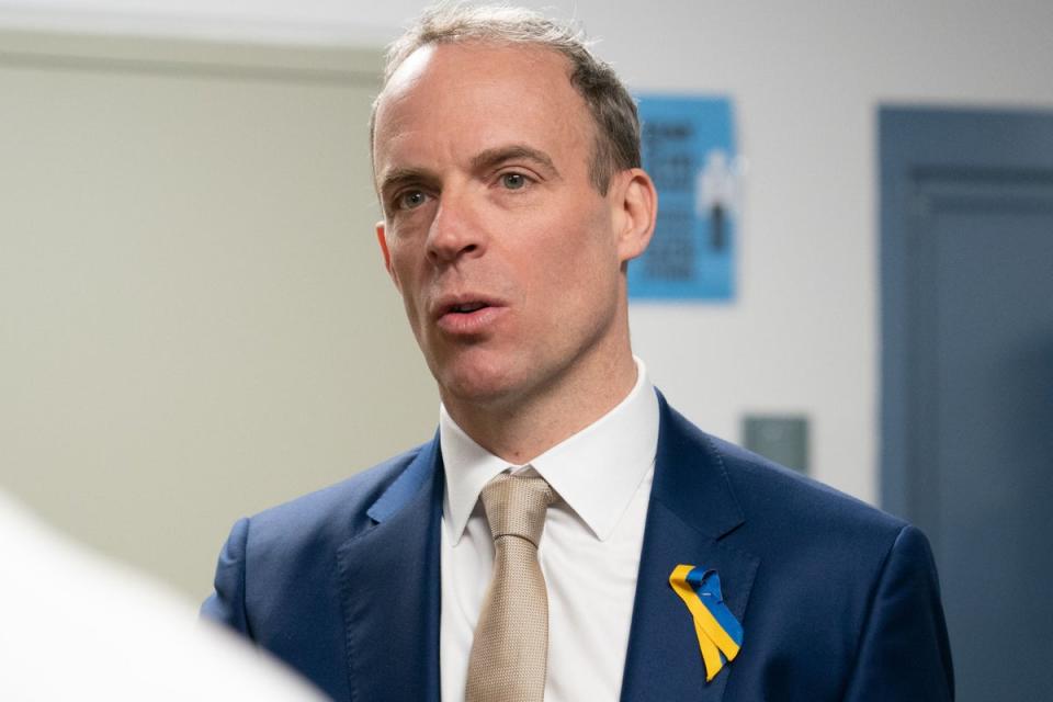 Justice Secretary Dominic Raab said ‘lengthy and combative courtroom battles’ were harmful for children. (PA Archive)