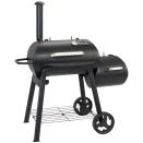 <p>Cooking for up to 10 people, this BBQ is for those that love their food with a smoky flavour. The 4-in-1 function offers direct, indirect, smoking and curing. There's also a built-in lid thermometer and lower rack storage. </p><p><strong>£319, John Lewis </strong><a rel="nofollow noopener" href="https://www.johnlewis.com/landmann-vinson-4-in-1-charcoal-bbq-smoker/p3368135" target="_blank" data-ylk="slk:BUY NOW;elm:context_link;itc:0;sec:content-canvas" class="link ">BUY NOW</a></p>