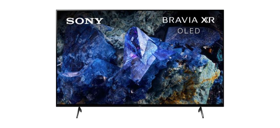 Sony - 55" class BRAVIA XR A75L OLED 4K UHD Smart Google TV on white background