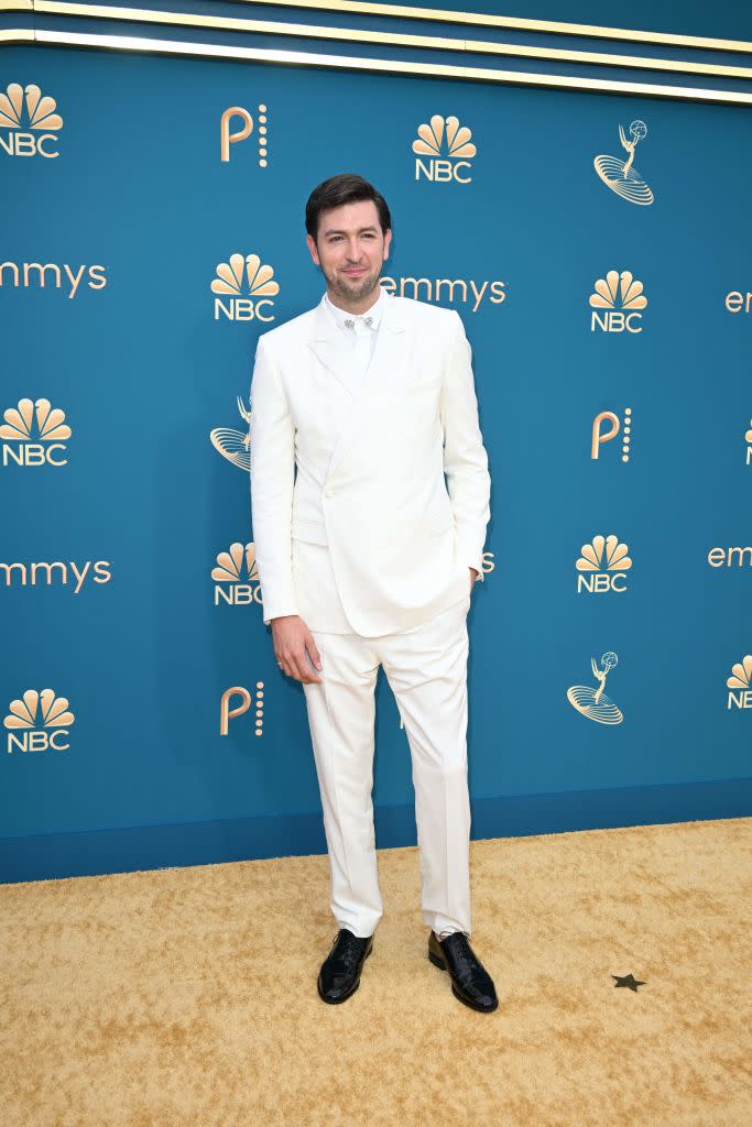 Nicholas Braun attends the 74th Primetime Emmys on Sept. 12 at the Microsoft Theater in Los Angeles. (Photo: ROBYN BECK/AFP via Getty Images)