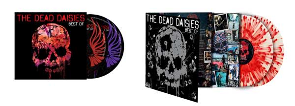 The Dead Daisies: Best Of - CD and vinyl packshots