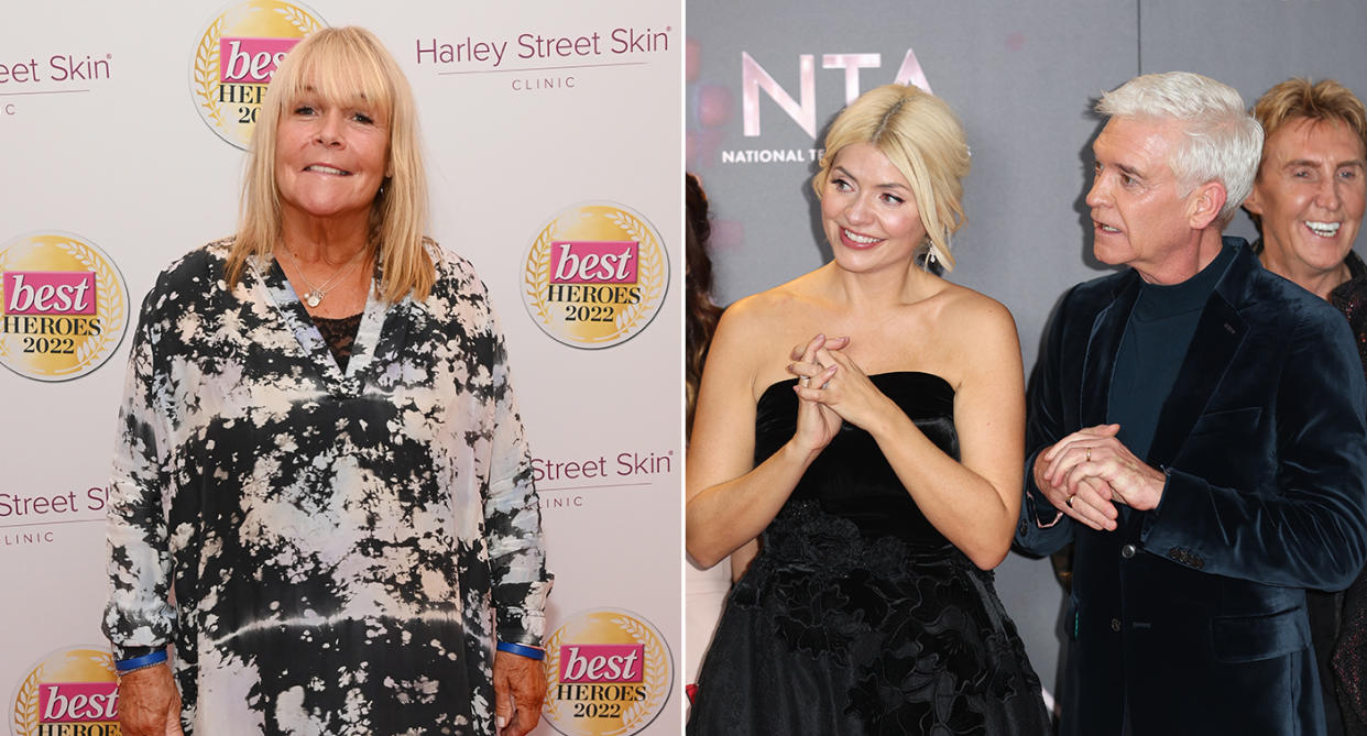 Linda Robson addressed Loose Women's reaction to the Holly Willoughby and Phillip Schofield win. (Getty)