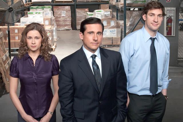 Mitchell Haaseth/NBCU Photo Bank/NBCUniversal via Getty Images Jenna Fischer, Steve Carell, and John Krasinski from 'The Office'