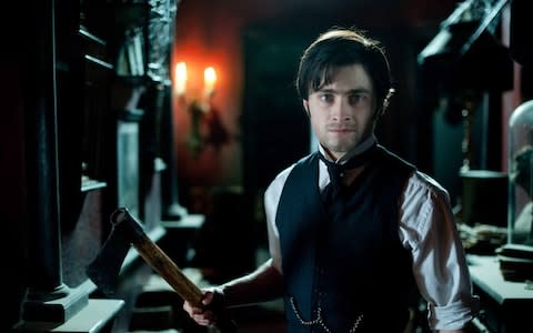 Daniel Radcliffe in the 2012 film of The Woman In Black - Credit: Rex