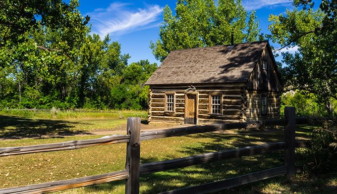 Maltese Cross Cabin in Theodore Roosevelt National Park