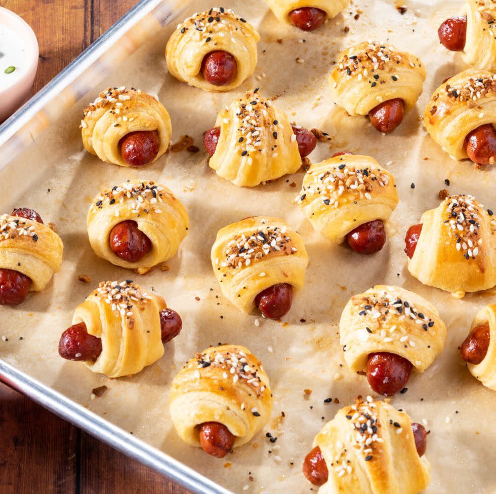 pigs in a blanket on sheet pan