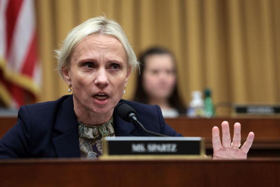 Rep. Spartz speaking in a congressional hearing