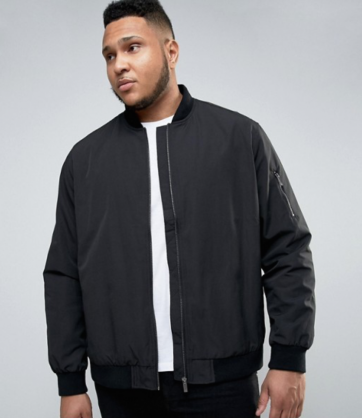 ASOS have launched a dedicated plus-size section for men [Photo: ASOS]
