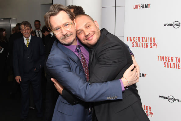 Tom Hardy loves Gary Oldman (Dave Hogan/Getty Images Europe)