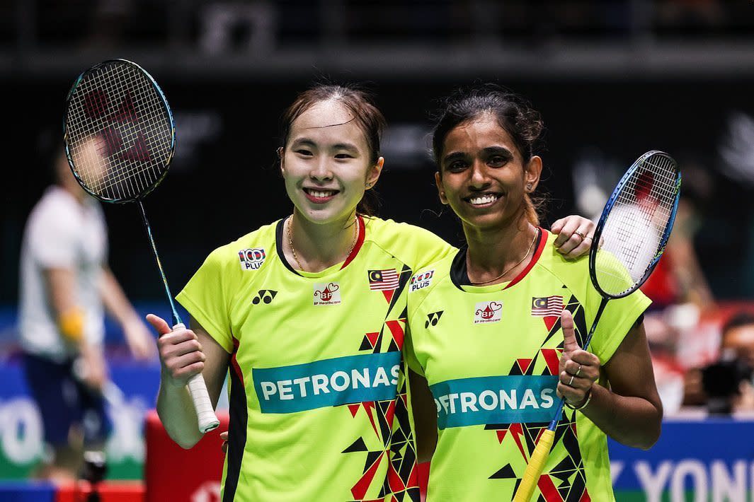 Malaysian doubles pair Pearly Tan and M. Thinaah have been establishing themselves as a force on the court for a while now. (PHOTO: Pearly Tan/IG)
