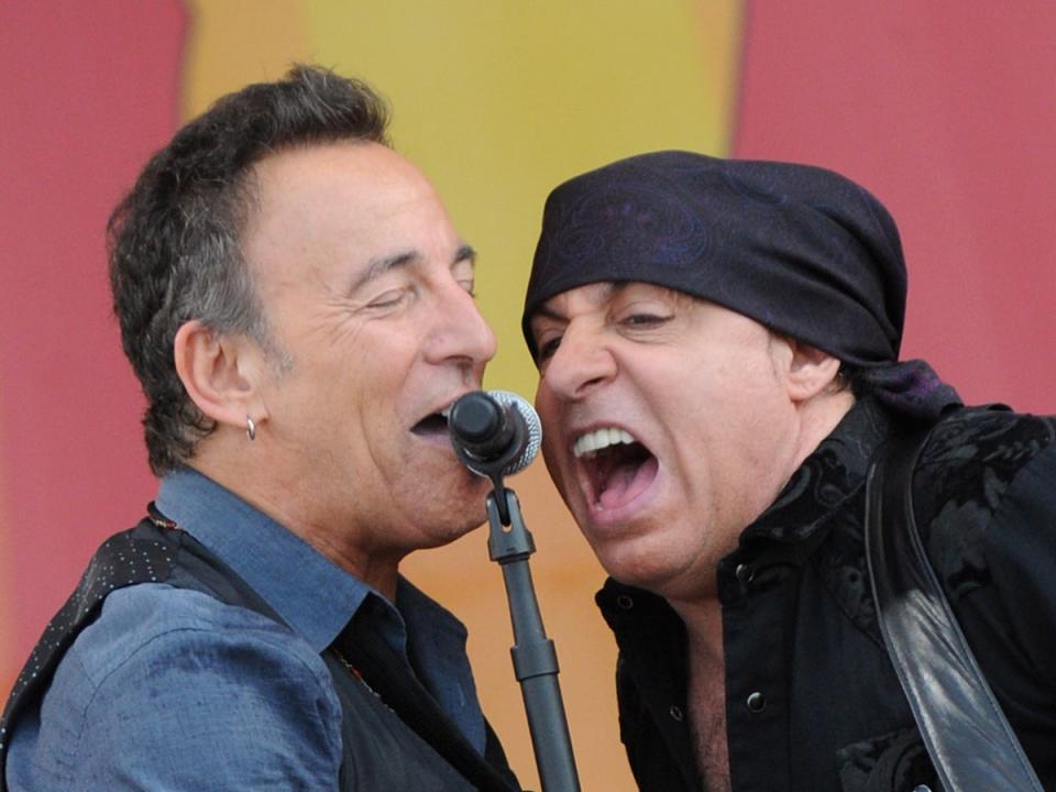 Bruce Springsteen and Steven “Little Stevie” Van Zandt (Getty Images)