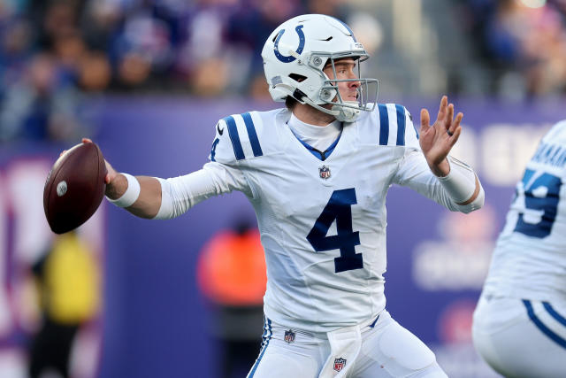 Colts' Sam Ehlinger to start vs. Texans in finale