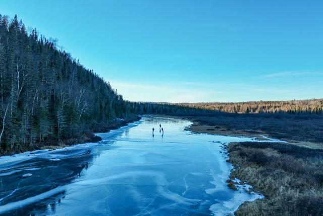 A lack of ice is reshaping winter life around the Great Lakes