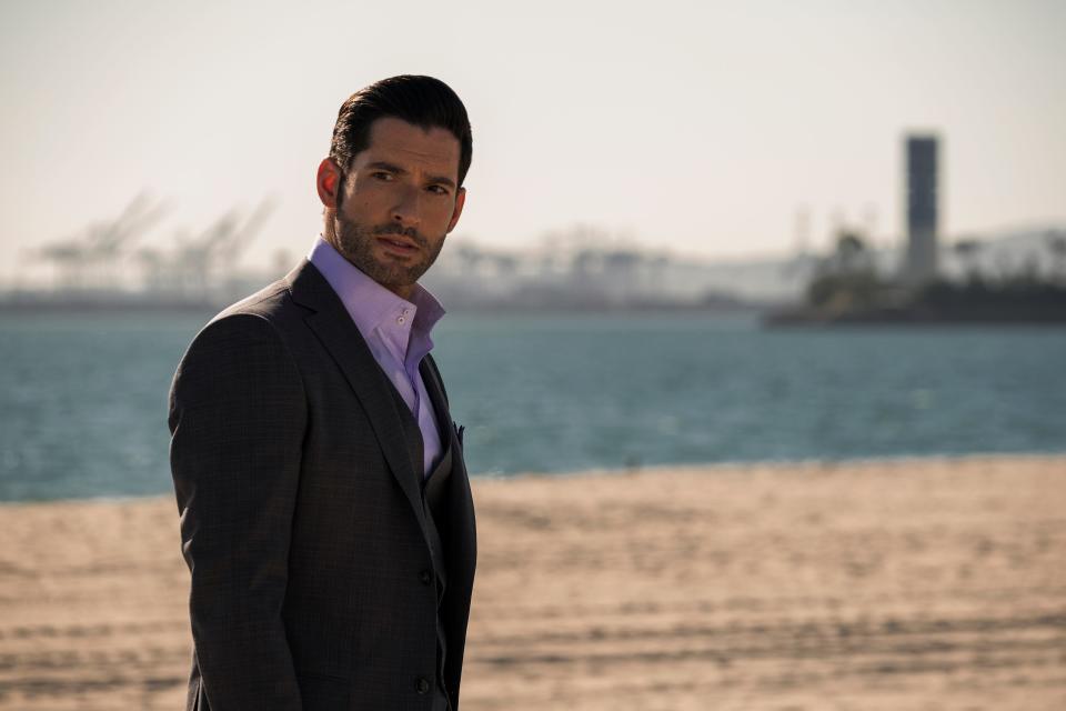 Not only is Lucifer Morningstar (Tom Ellis) the sometime king of hell, he's only pretty good at solving crimes on "Lucifer."