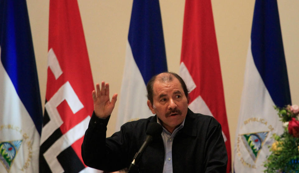 Nicaragua's President Daniel Ortega said Monday he plans to sign the Paris Agreement.&nbsp; (Photo: Oswaldo Rivas / Reuters)