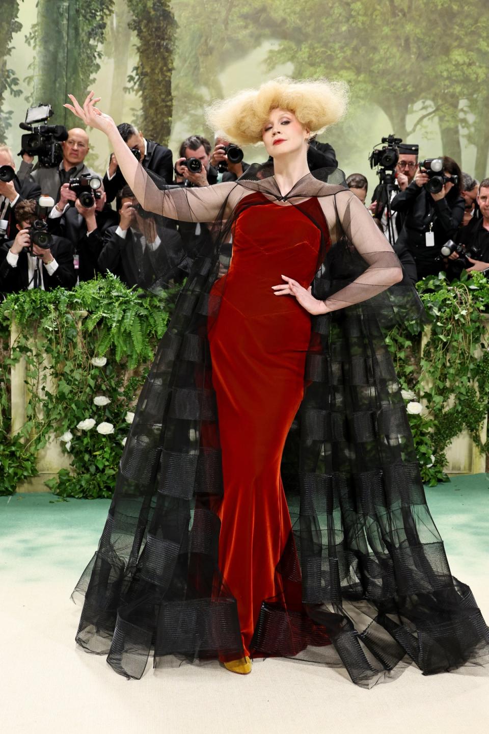 Gwendoline Christie in Maison Margiela Artisanal (Getty Images)