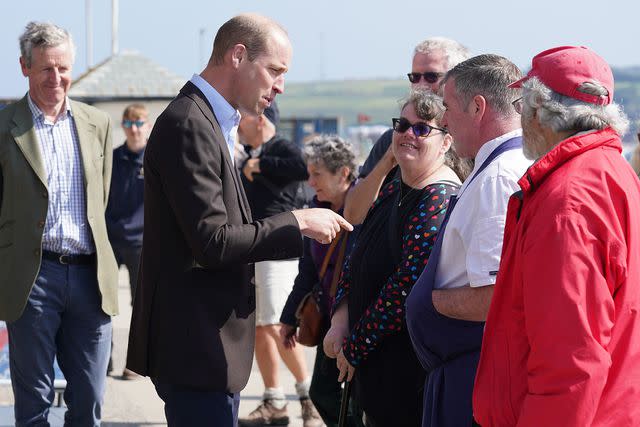 <p>Ben Birchall-WPA Pool/Getty</p> Prince William visits the Isles of Scilly