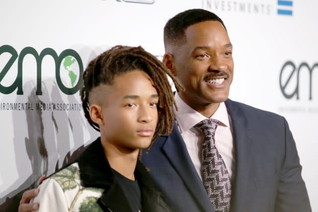 Jaden Smith is the same age Will Smith was when he started filming