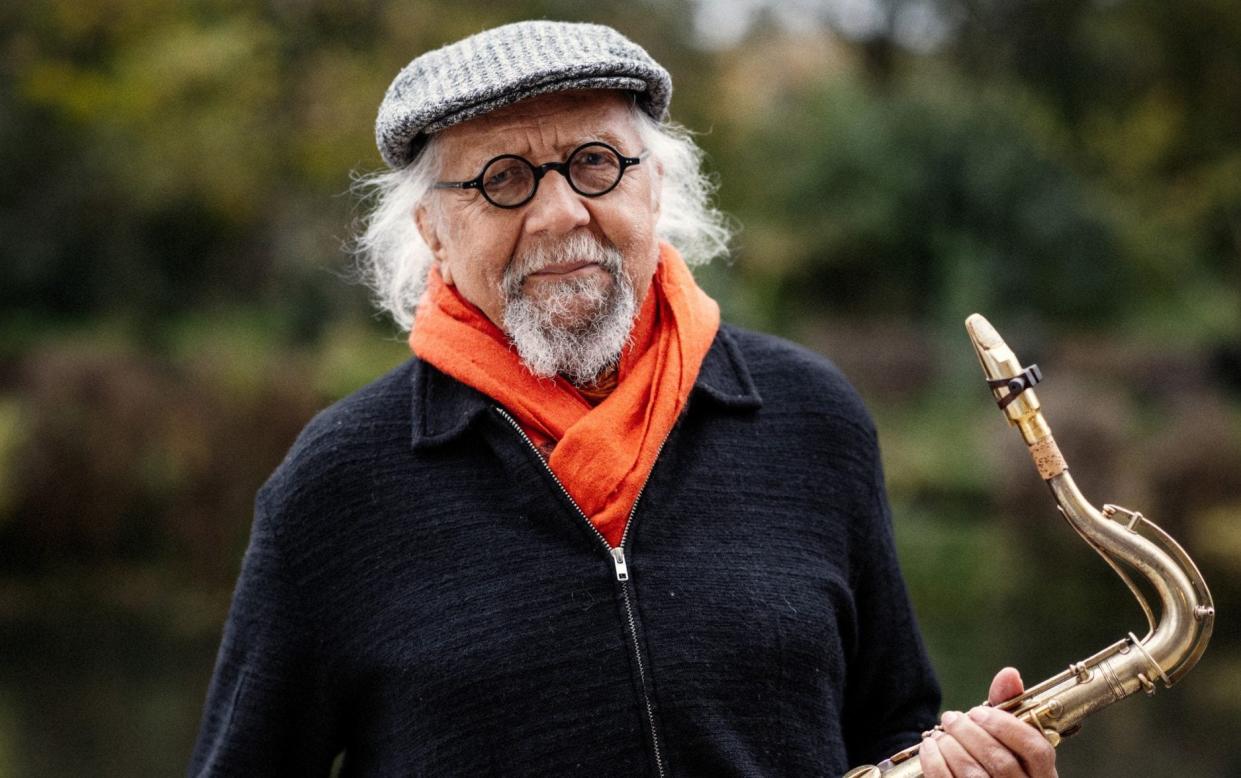 Jazz saxophonist Charles Lloyd