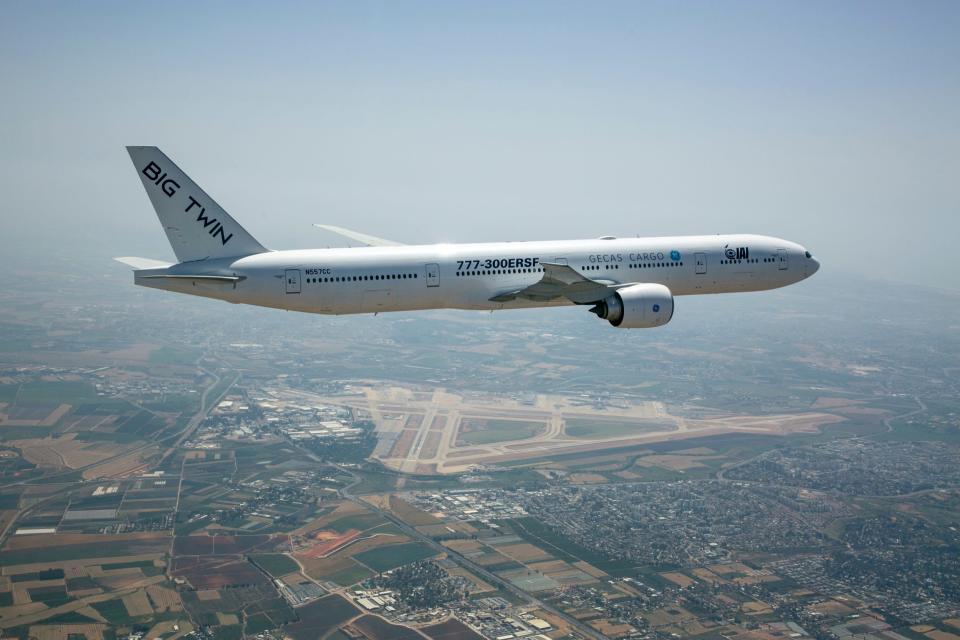 Israel Aerospace Industries Boeing 777-300ER "Big Twin" cargo plane