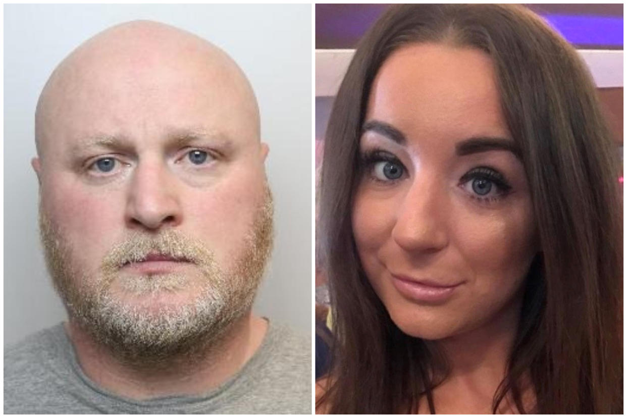 Craig Woodhall has been sentenced for the murder of Victoria, right. (South Yorkshire Police/SWNS)