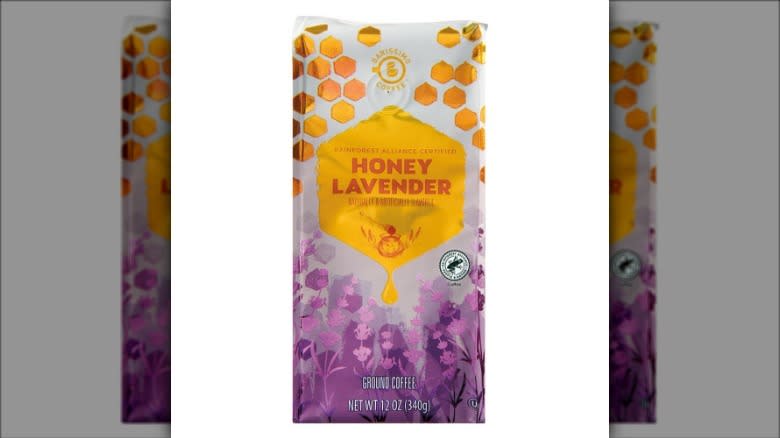 bag of honey lavender coffee