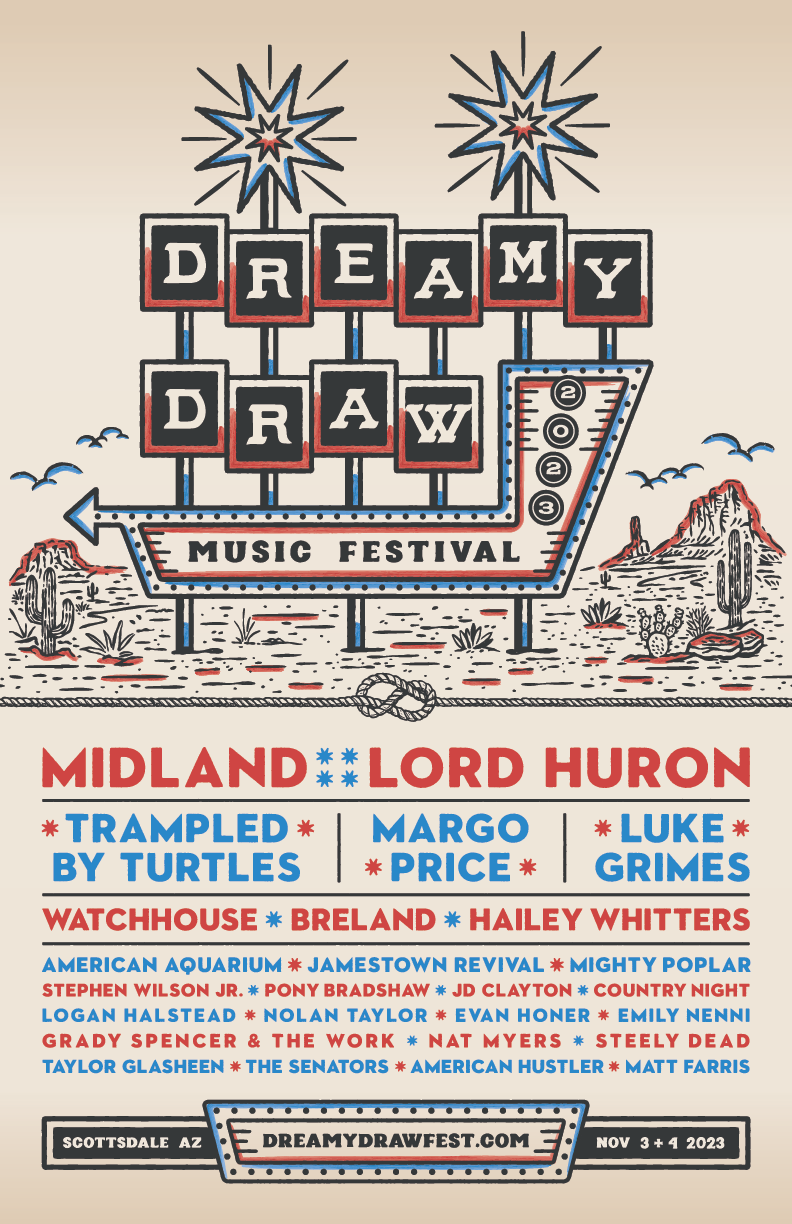 Dreamy Draw Music Festival poster