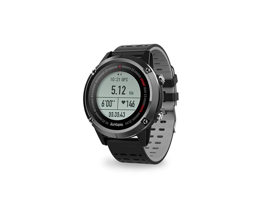 Runtopia S1 Professional Outdoor Running GPS Watch with Heart Rate Monitor and Maps GPS Tracking, $60