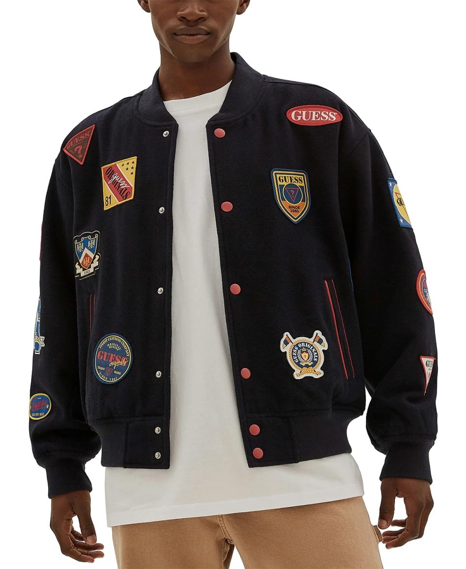 Guess Go Jeenan Letterman Jacket 