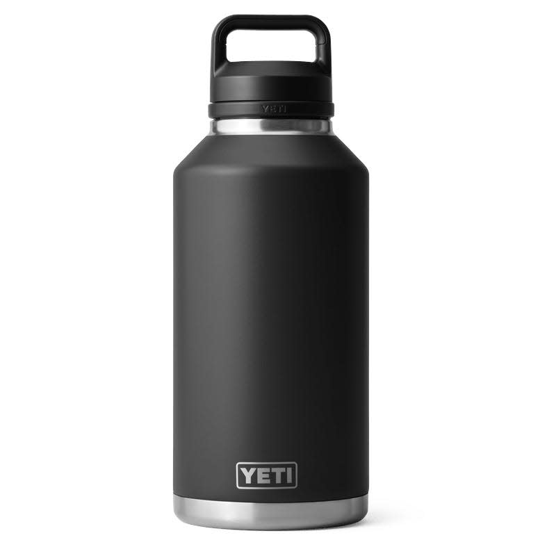 <p><a href="https://go.redirectingat.com?id=74968X1596630&url=https%3A%2F%2Fwww.yeti.com%2Fdrinkware%2Fbottles%2Fchug-bottle-64oz.html&sref=https%3A%2F%2Fwww.esquire.com%2Flifestyle%2Fg32629458%2Fcool-camping-gadgets%2F" rel="nofollow noopener" target="_blank" data-ylk="slk:Shop Now;elm:context_link;itc:0;sec:content-canvas" class="link rapid-noclick-resp">Shop Now</a></p><p>64oz Bottle Rambler</p><p>yeti.com</p><p>$65.00</p>