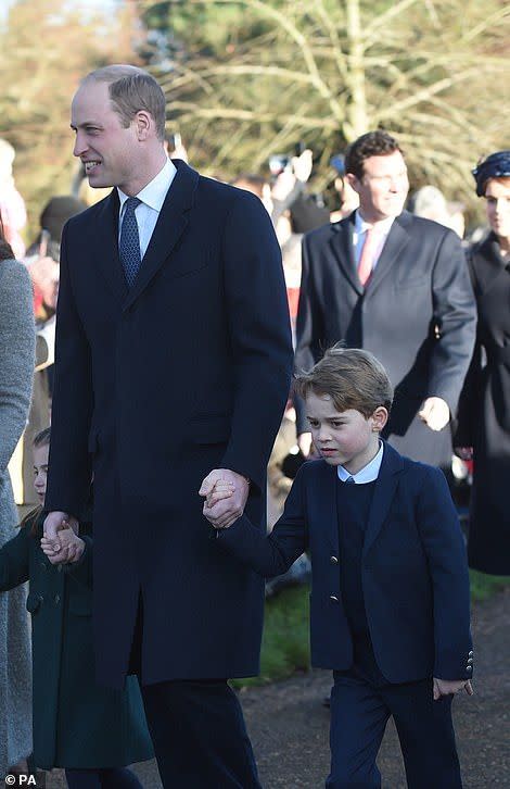 Prince William and Prince George