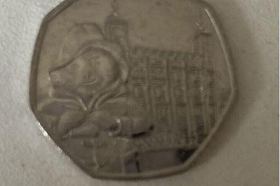 A rare 50p coin has sold on Ebay for £1,500 (Ebay)