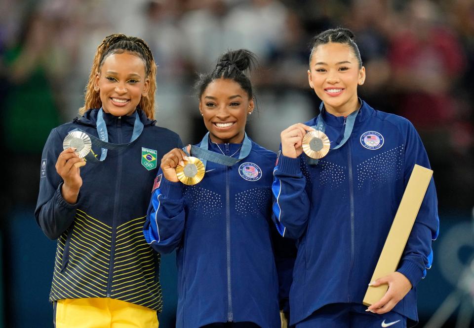 Who won women's gymnastics allaround at 2024 Paris Olympics? Medals