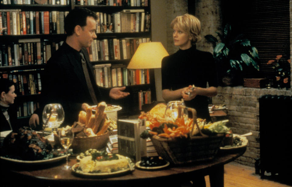 Tom Hanks and Meg Ryan in You've Got Mail<p>Warner Bros.</p>