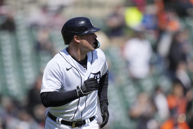 Ibañez homers, scores 3 runs as Tigers topple Guardians 6-2