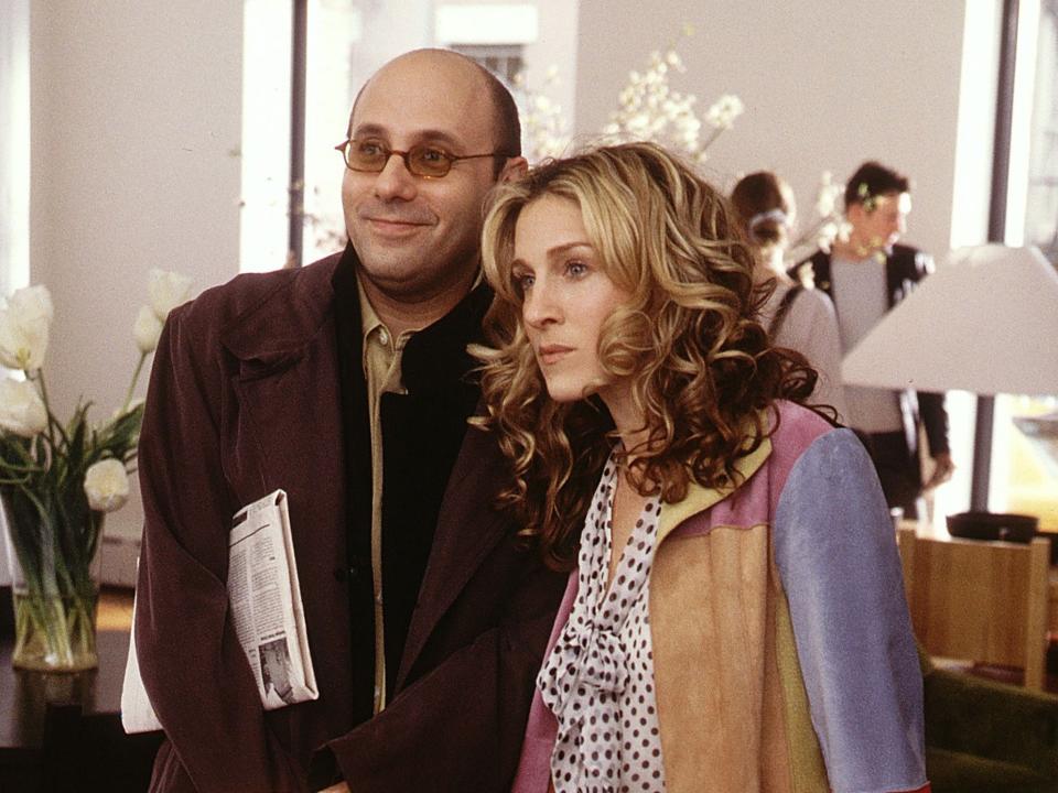 Willie Garson and Sarah Jessica Parker as Stanford and Carrie on ‘Sex and the City' (Rex Features)