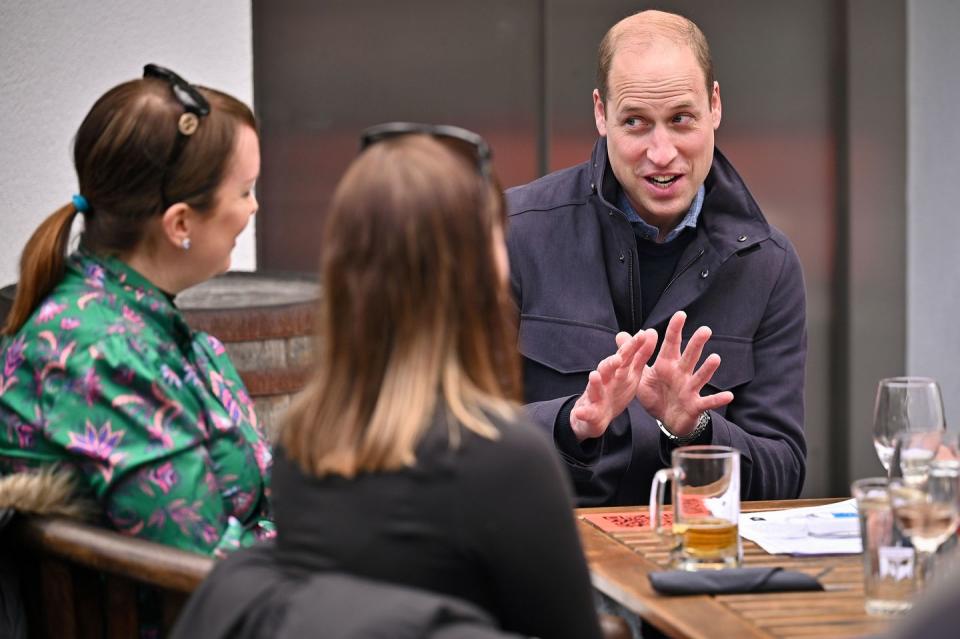 Prince William Met with Emergency Responders During His 2021 Tour of Scotland