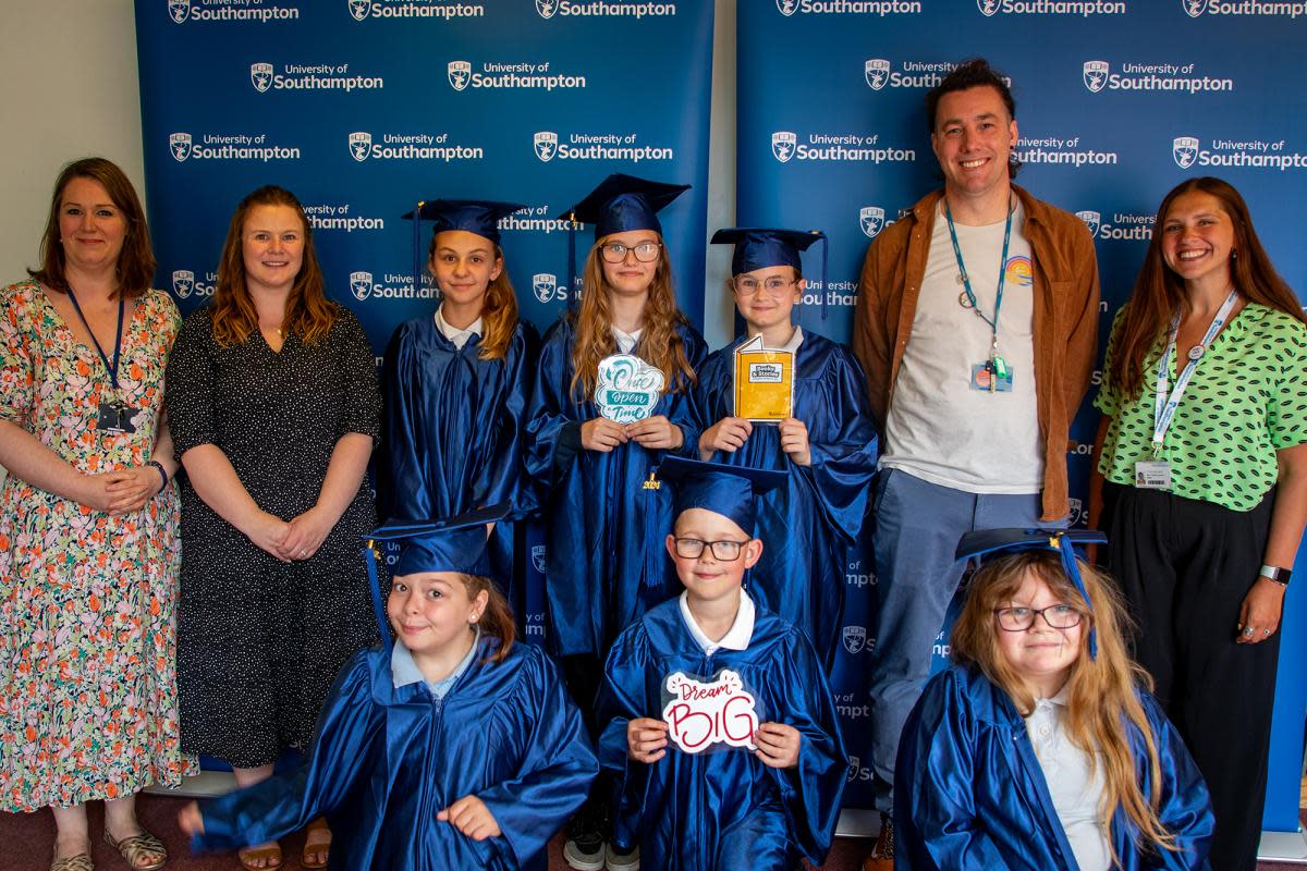 Southampton primary schoolchildren have 'graduated' at the University of Southampton <i>(Image: University of Southampton)</i>